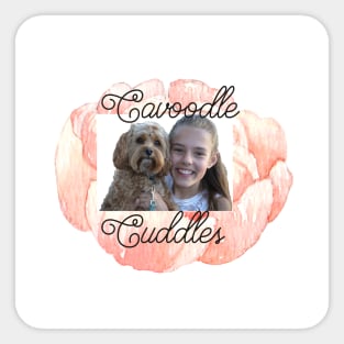 Cavoodle Cuddles Sticker